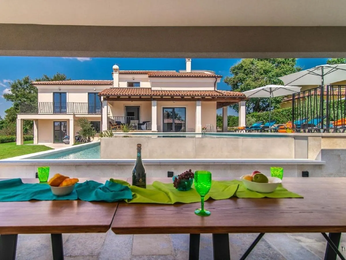 Villa With Swimming Pool And Outdoor Kitchen Svetvincenat Croatia